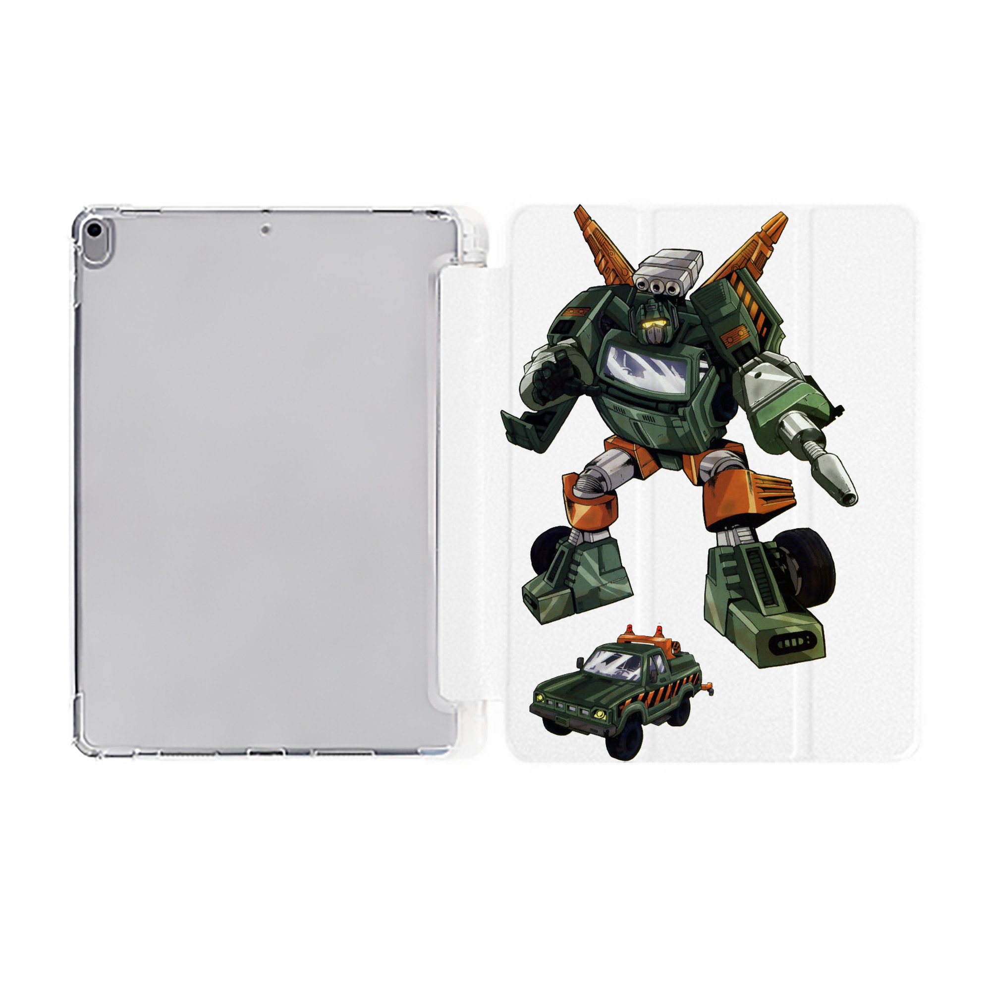 （画像用）  IPad ケース ペン収納付き 三つ折りスタンド PUレザー×シリコン 対応機種9.5/10.5/10.9インチ